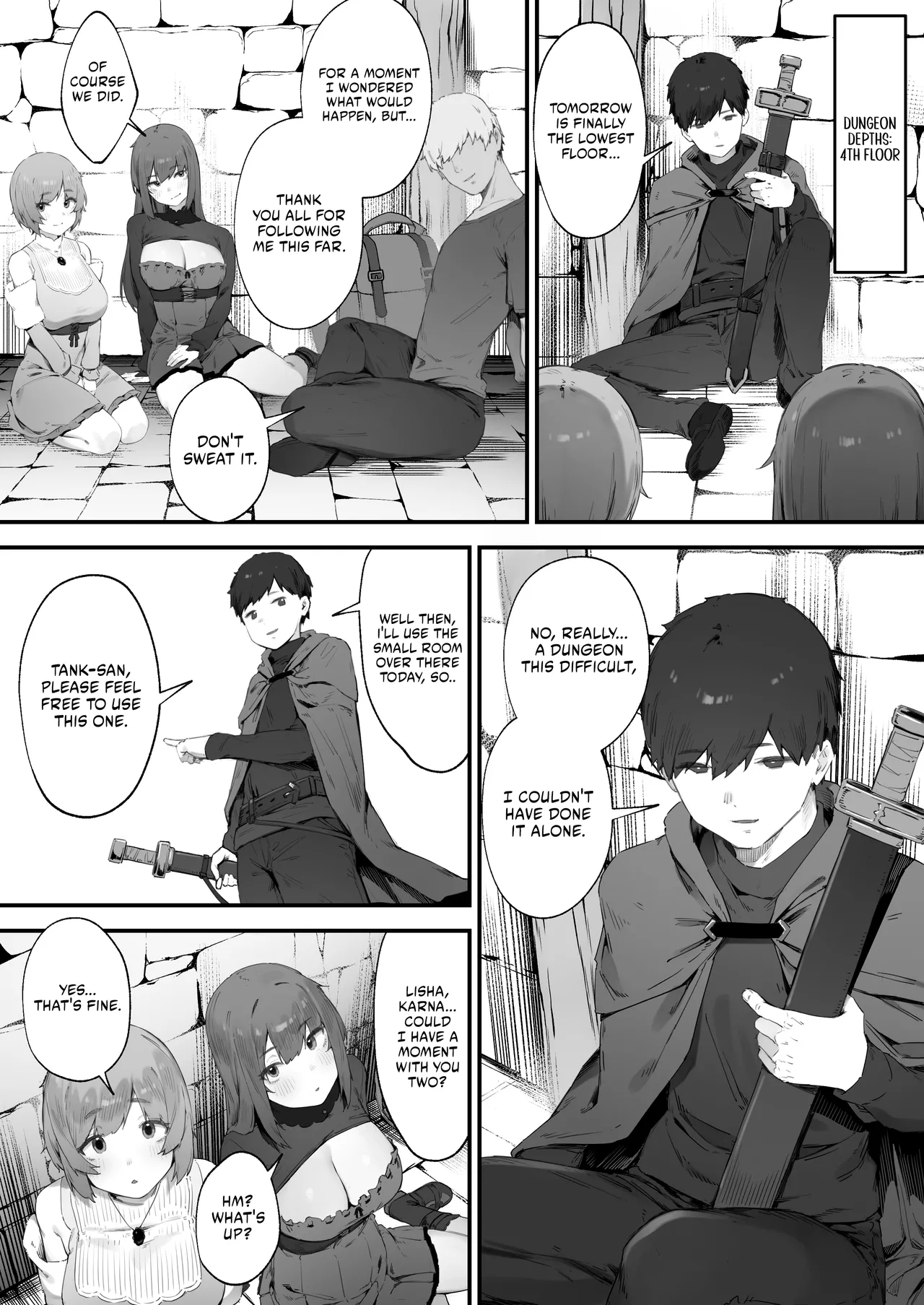 "MP is Depleted Because of a Curse!! - last part page 32