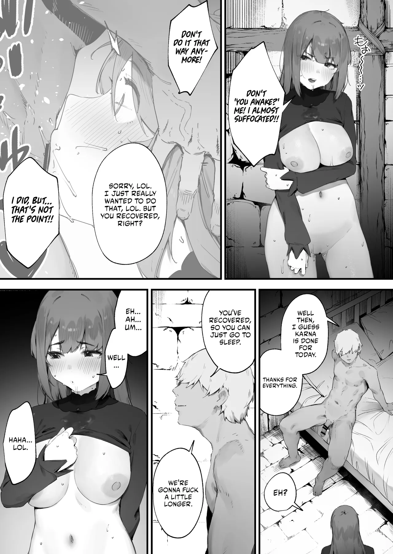 "MP is Depleted Because of a Curse!! - last part page 48