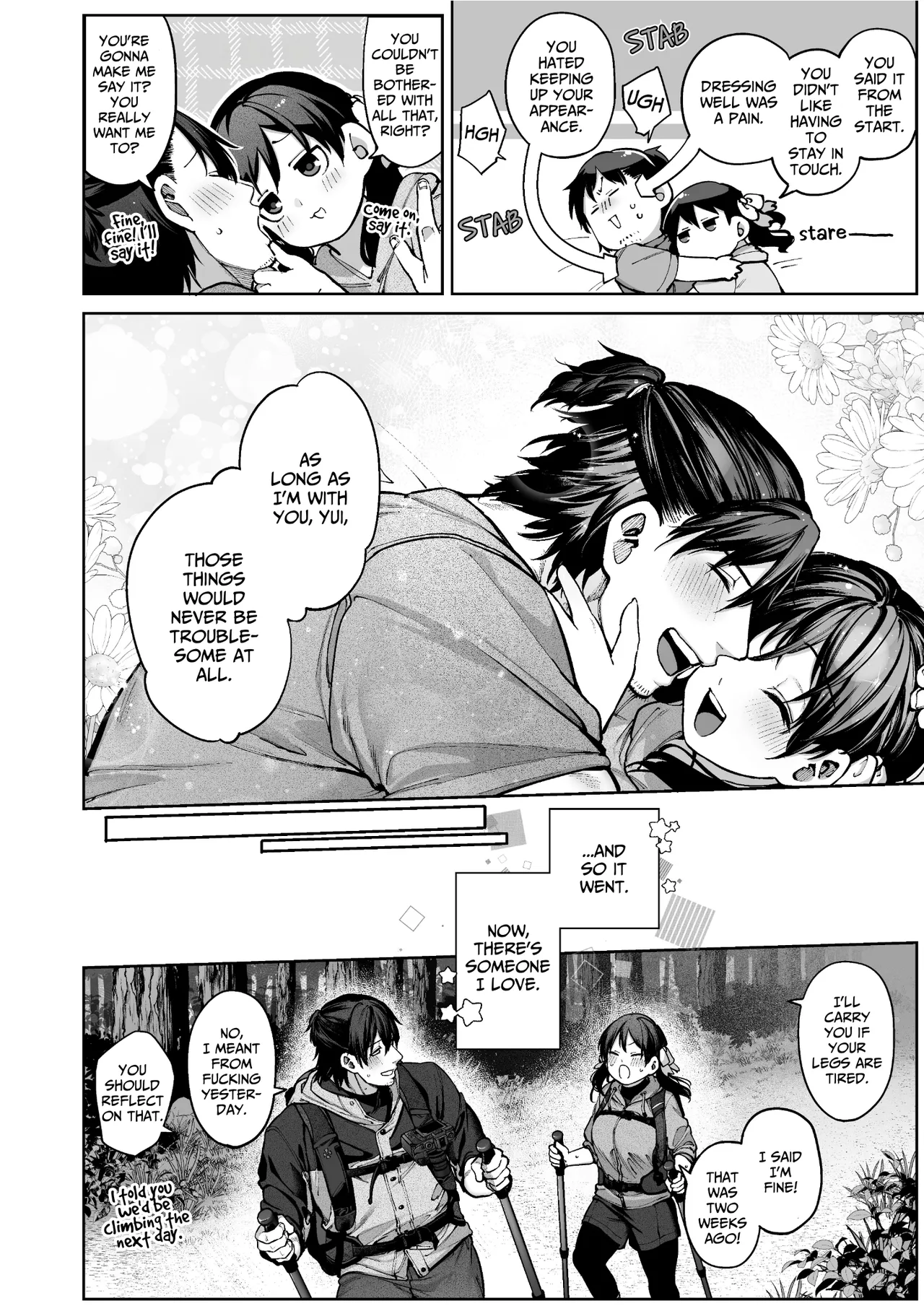 Mr. Hattori Doesn't Need A Girlfriend! ~he said love was a hassle, but his love is just too heavy~ page 105