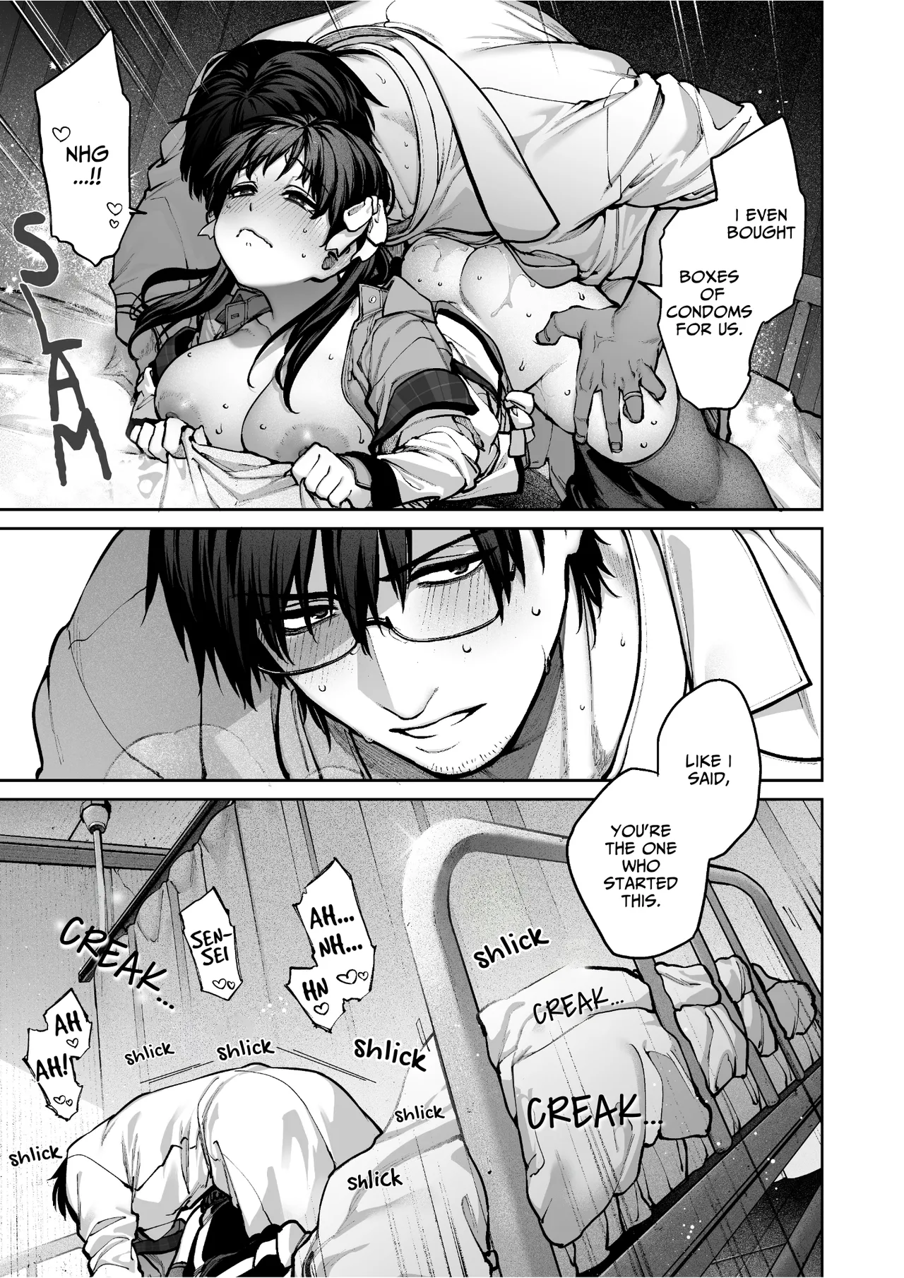 Mr. Hattori Doesn't Need A Girlfriend! ~he said love was a hassle, but his love is just too heavy~ page 28
