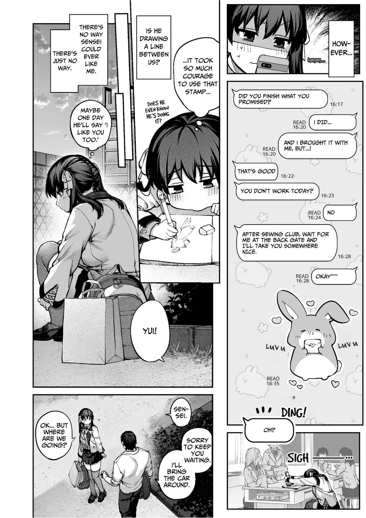 Mr. Hattori Doesn't Need A Girlfriend! ~he said love was a hassle, but his love is just too heavy~ page 31