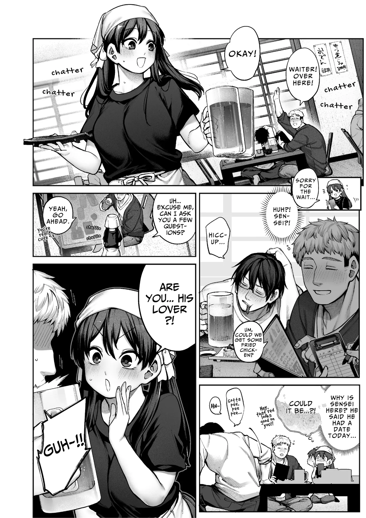 Mr. Hattori Doesn't Need A Girlfriend! ~he said love was a hassle, but his love is just too heavy~ page 5