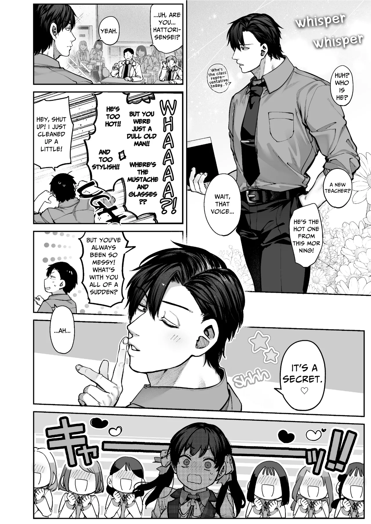 Mr. Hattori Doesn't Need A Girlfriend! ~he said love was a hassle, but his love is just too heavy~ page 53
