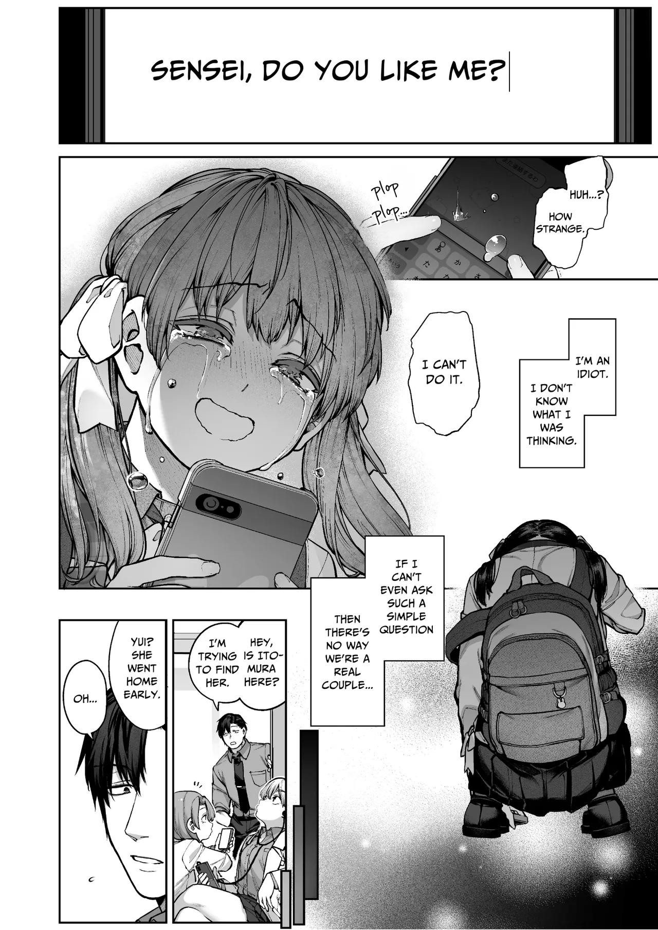 Mr. Hattori Doesn't Need A Girlfriend! ~he said love was a hassle, but his love is just too heavy~ page 57