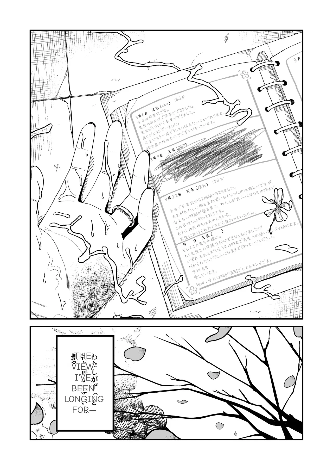 Mr. Kimura's observation diary page 44