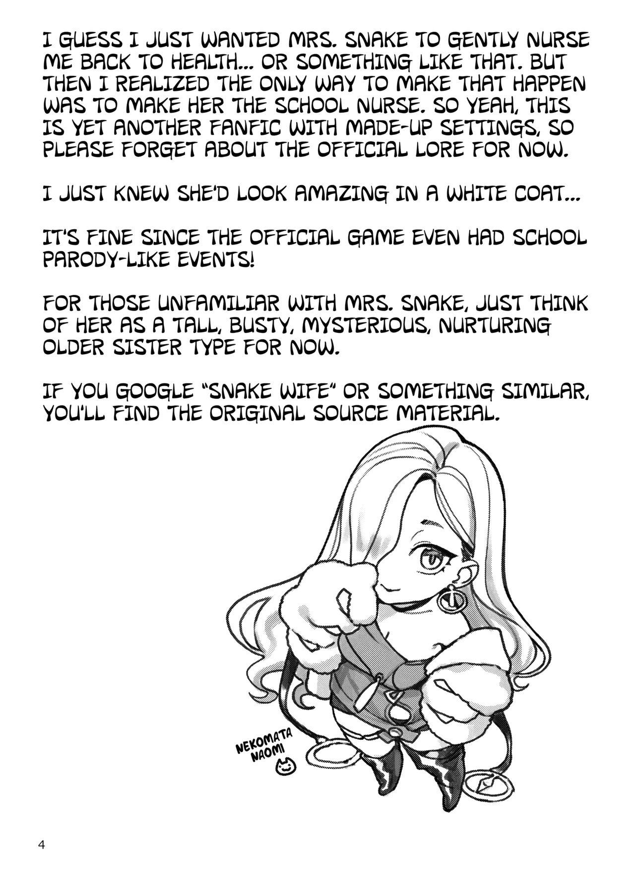 Mrs. Snake at the nurse office page 3