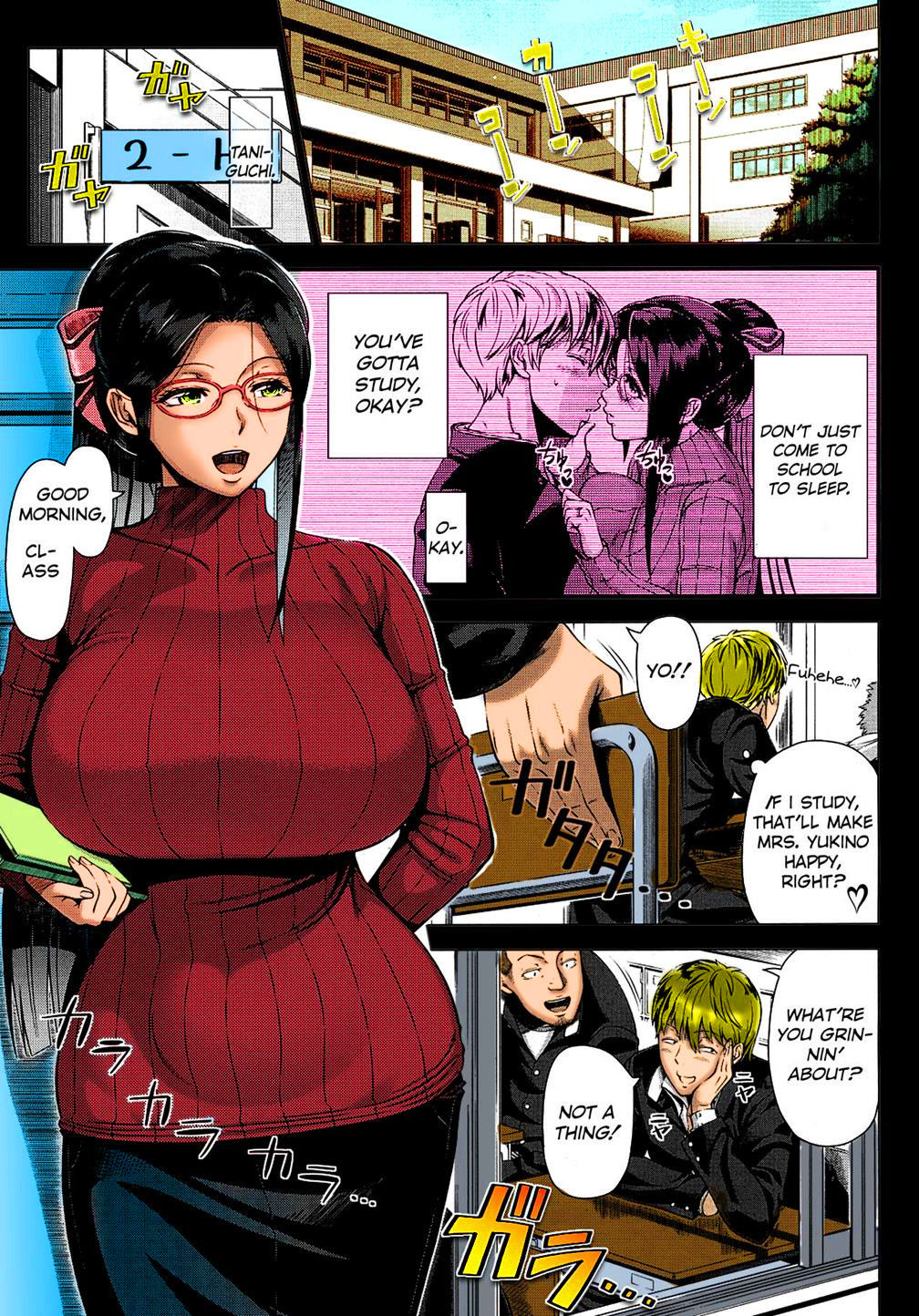 Mrs. Yukino's Sex Education (COMIC saseco Vol. 1) [Decensored][Color][English] =The Lost Light= page 3
