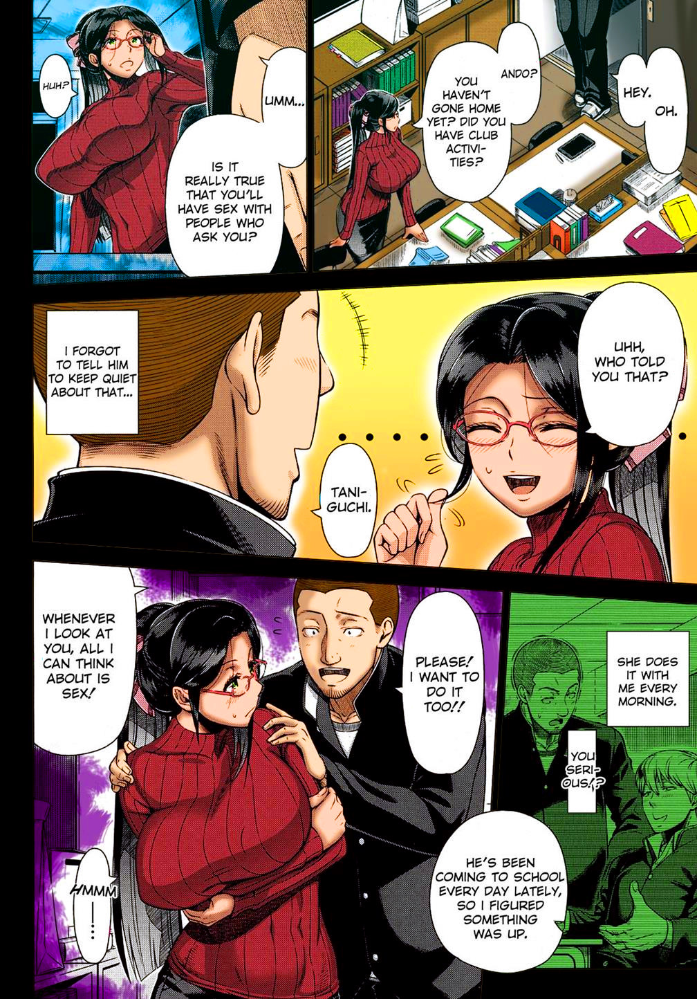 Mrs. Yukino's Sex Education (COMIC saseco Vol. 1) [Decensored][Color][English] =The Lost Light= page 6