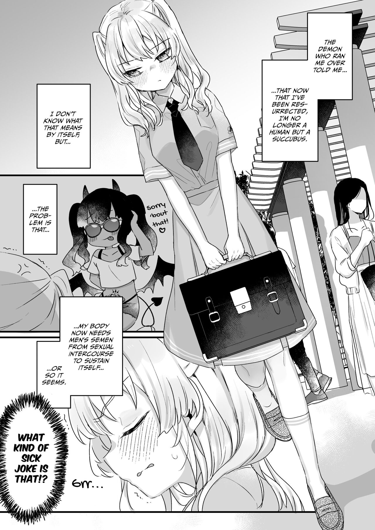 Ms. Honda Became A Succubus Even Though She Didn't Want To page 6