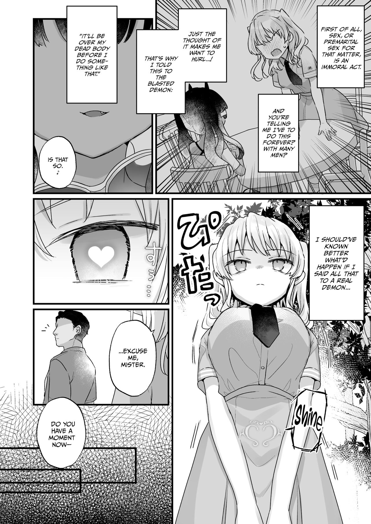 Ms. Honda Became A Succubus Even Though She Didn't Want To page 7