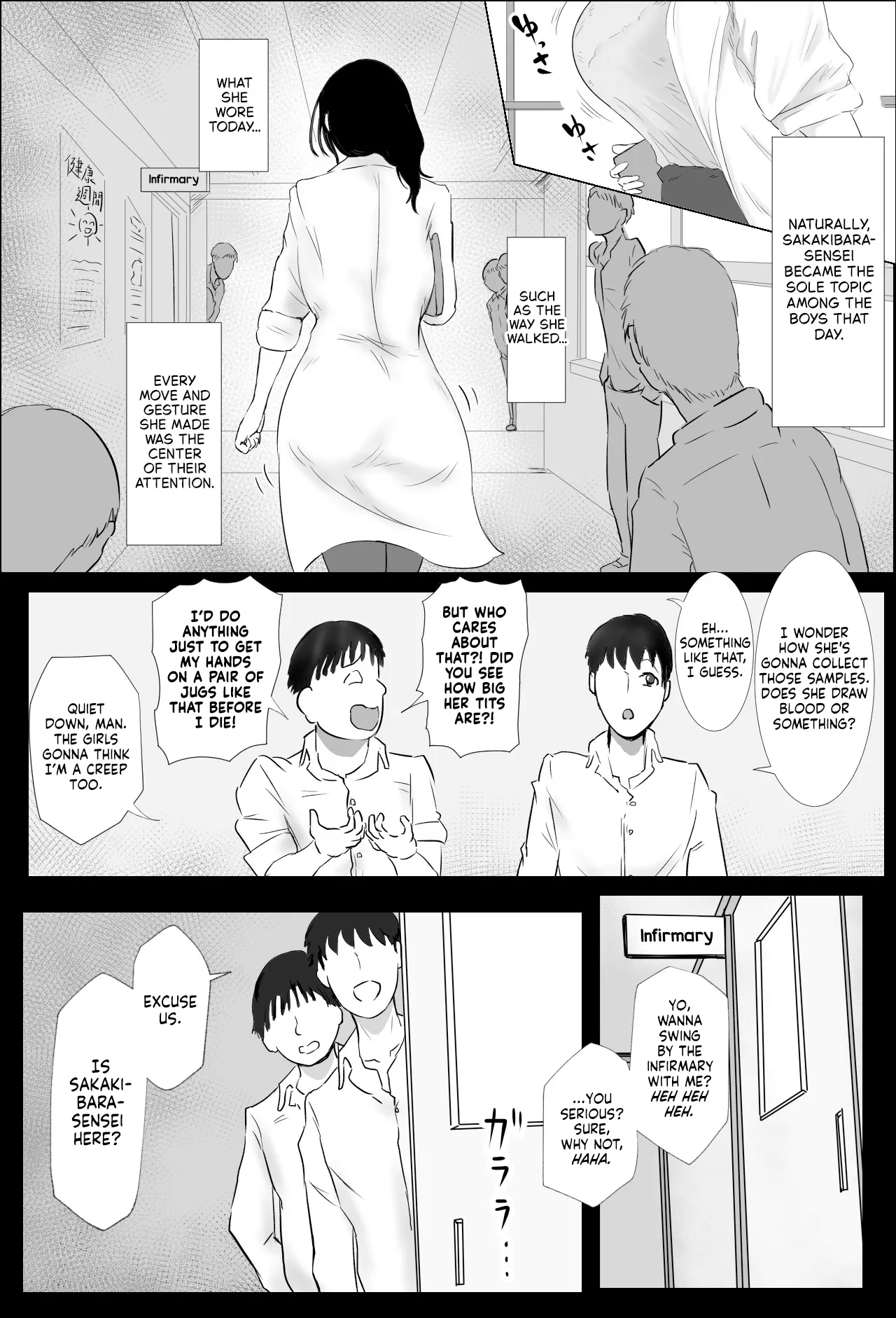 Ms. Sakakibara, the School Nurse page 3