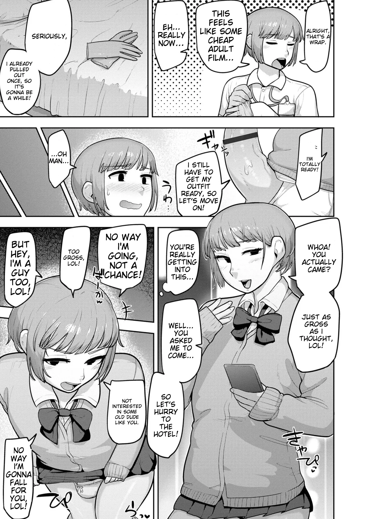 Muchiniku Otokonoko Tenshi’s page 163