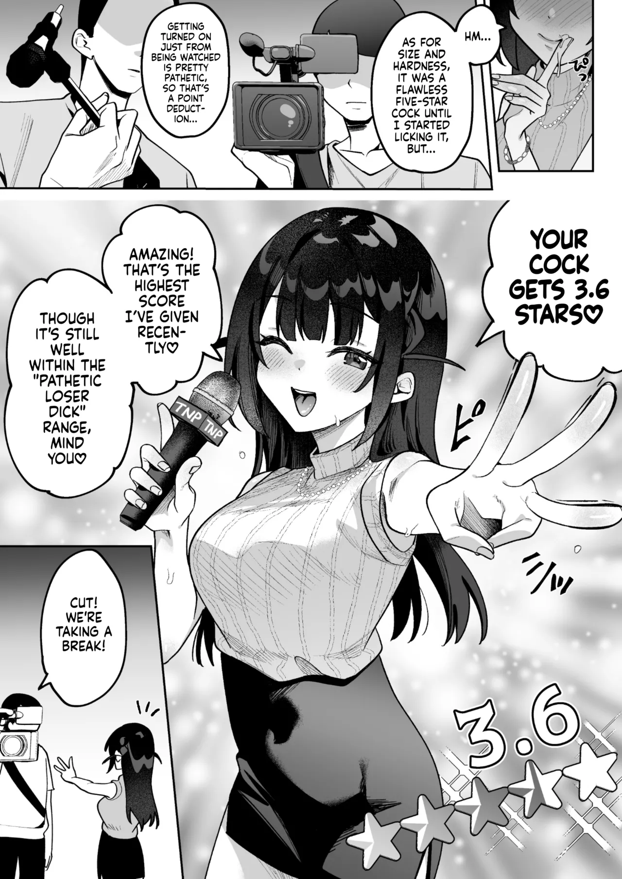 Mue-Chan, Penis Gourmet Reporter page 12