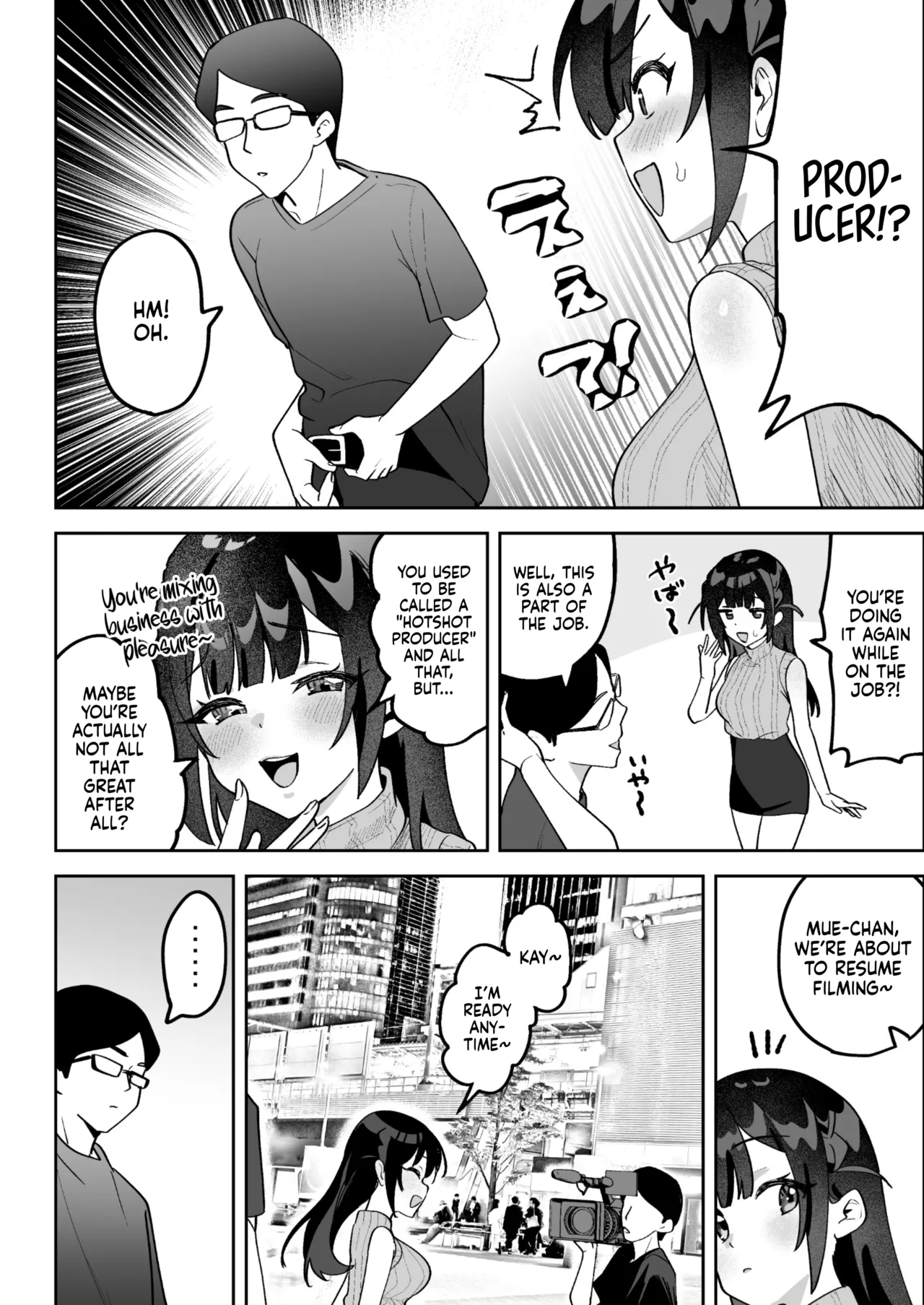 Mue-Chan, Penis Gourmet Reporter page 17