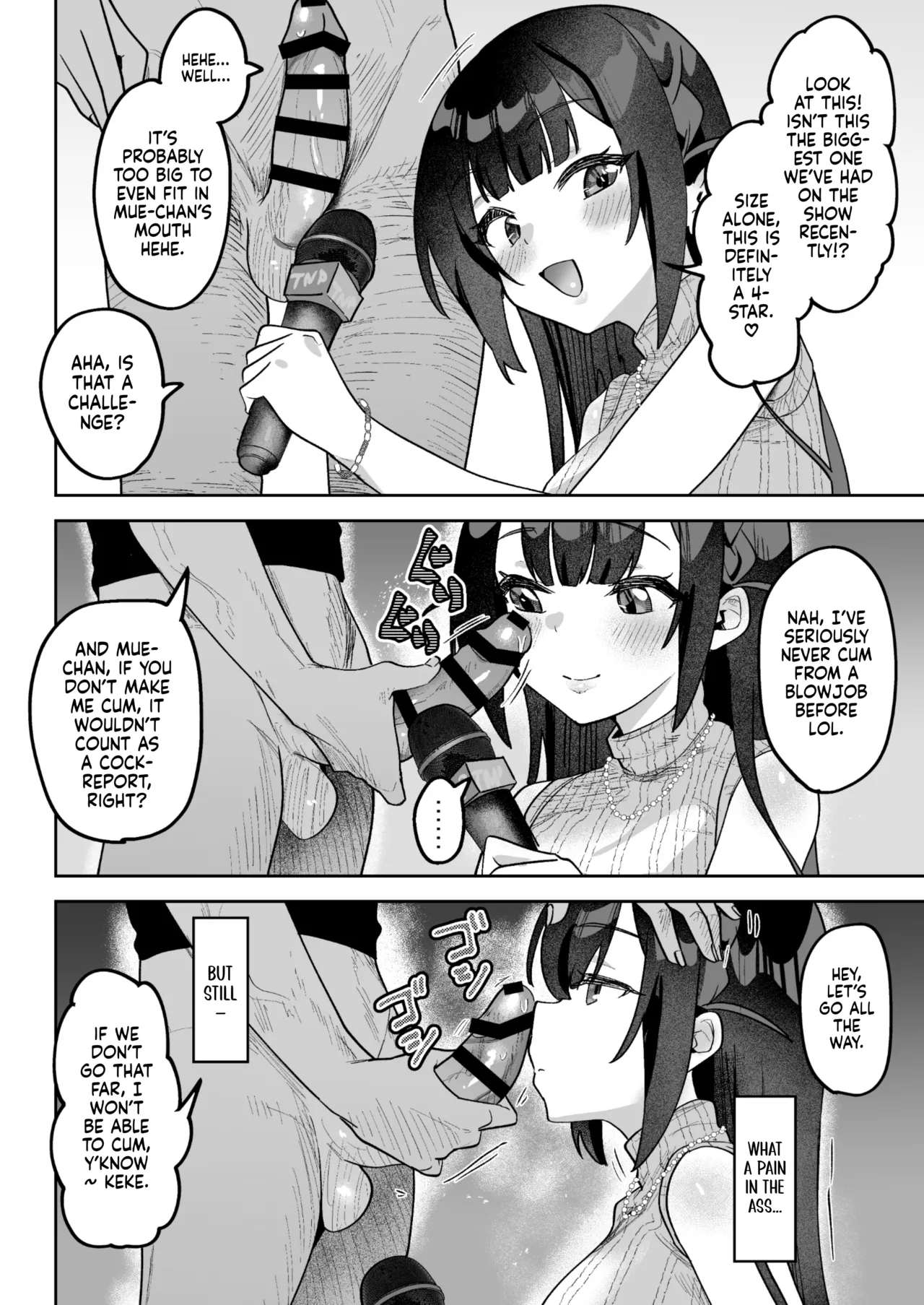 Mue-Chan, Penis Gourmet Reporter page 23