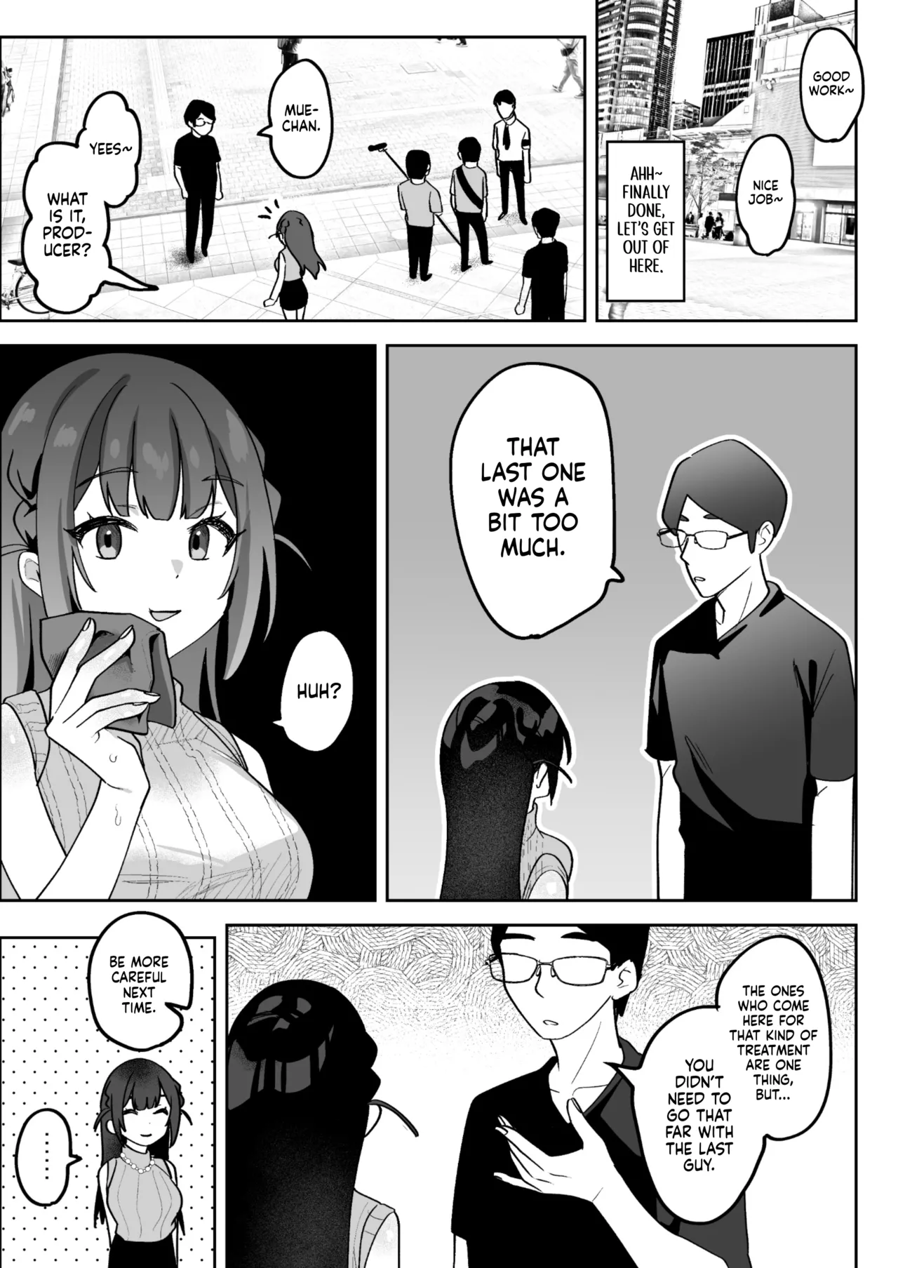 Mue-Chan, Penis Gourmet Reporter page 32