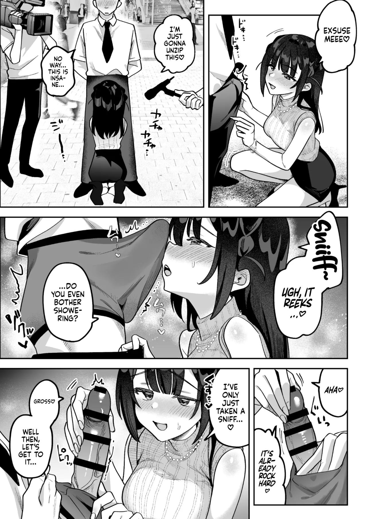 Mue-Chan, Penis Gourmet Reporter page 4