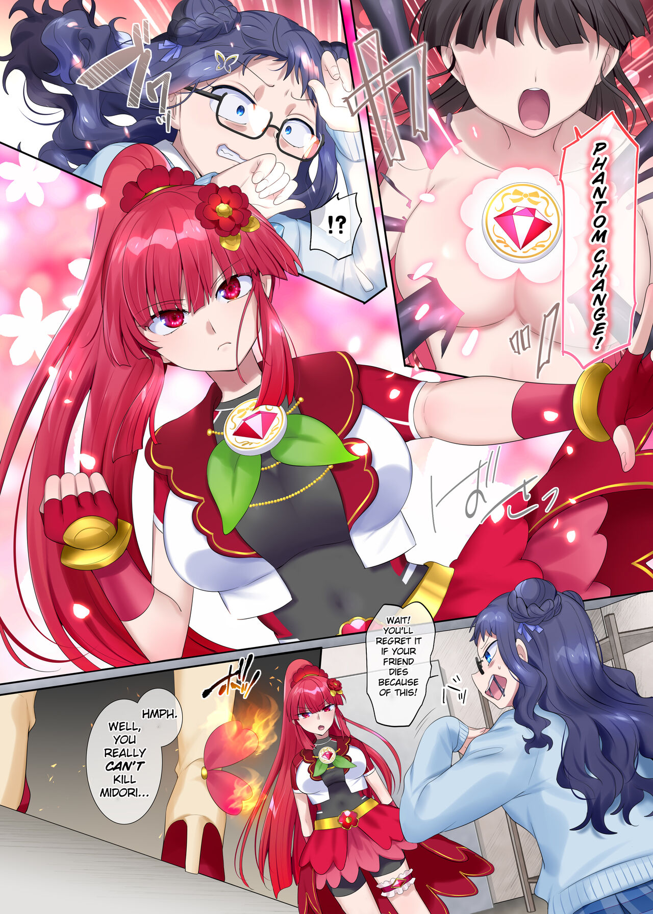 Mugen Seiki EX-Phantom season 2 ~Kokoro o Otosareru Hiiro no Mahou Shoujo~ page 25