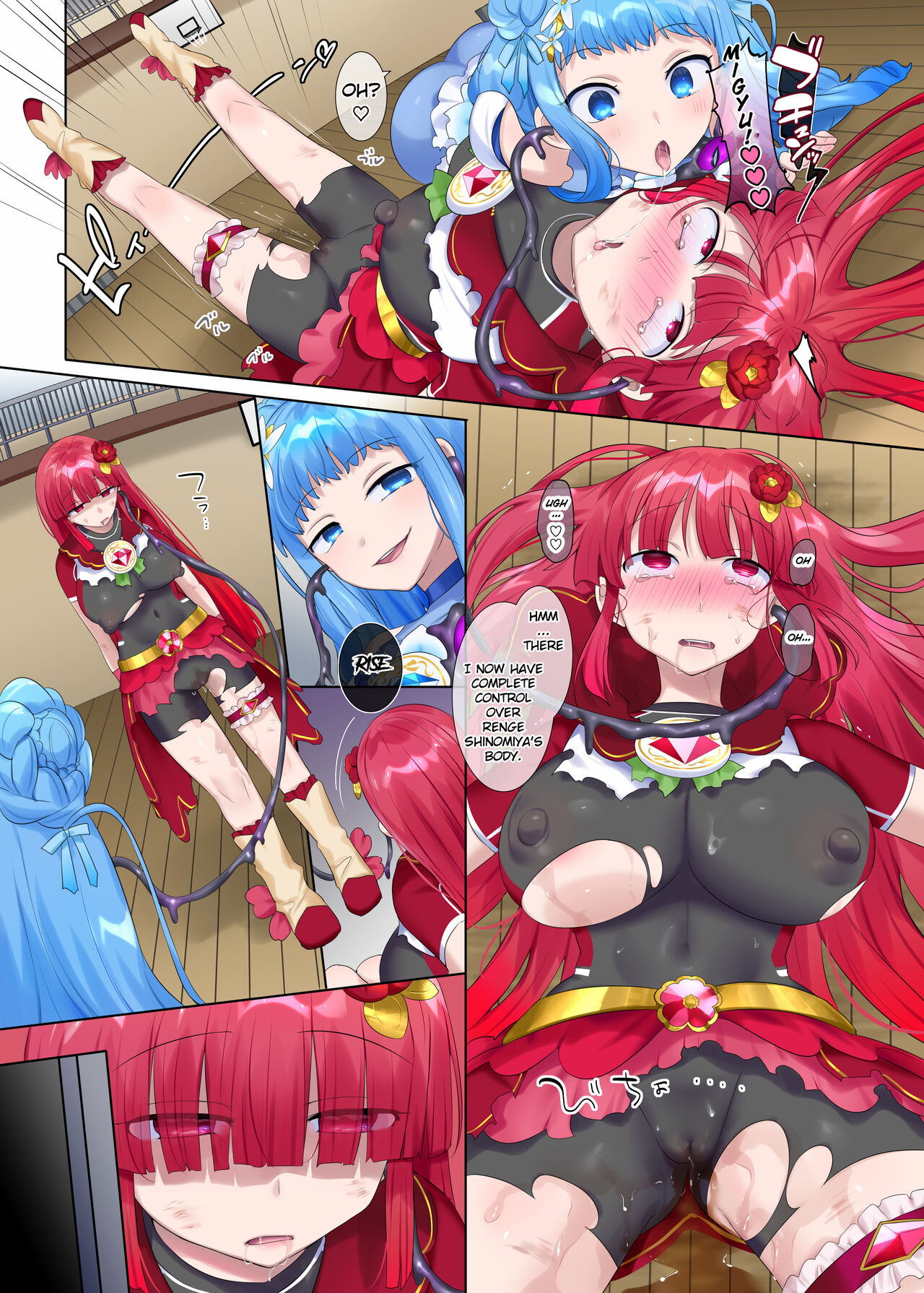 Mugen Seiki EX-Phantom season 2 ~Kokoro o Otosareru Hiiro no Mahou Shoujo~ page 40