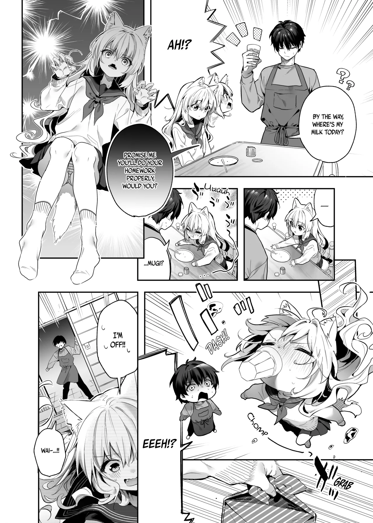 Mugi's Repayment -Student Arc- page 7