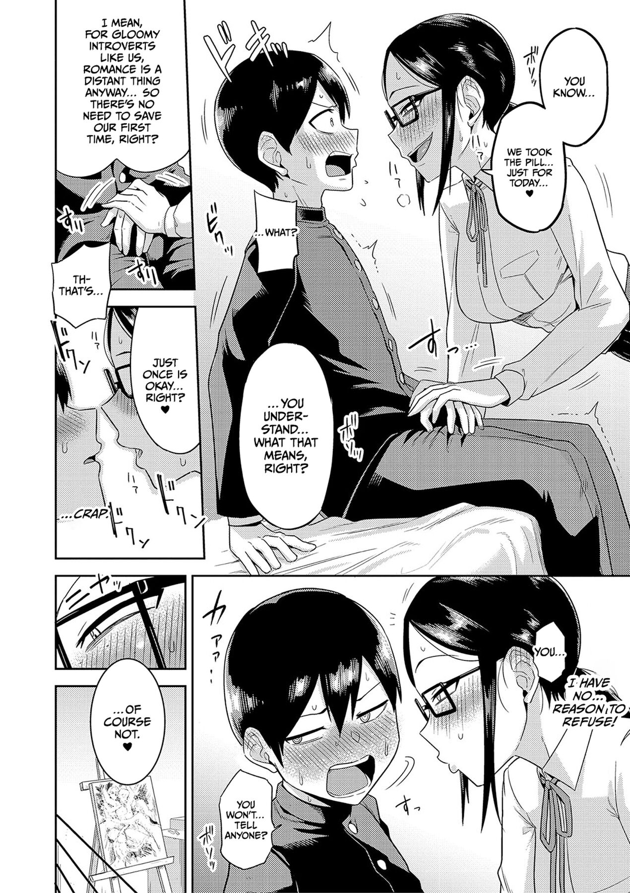 Mujintou de, SEX ni Kyoumi Shinshin na Dosukebe Inkya Joshi-tachi to Harem Life page 181