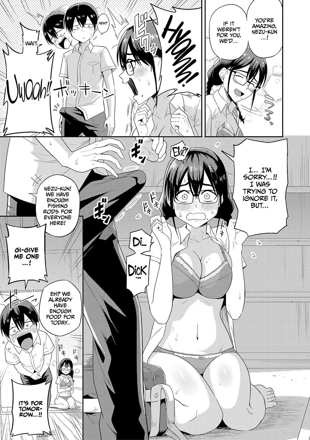 Mujintou de, SEX ni Kyoumi Shinshin na Dosukebe Inkya Joshi-tachi to Harem Life page 12