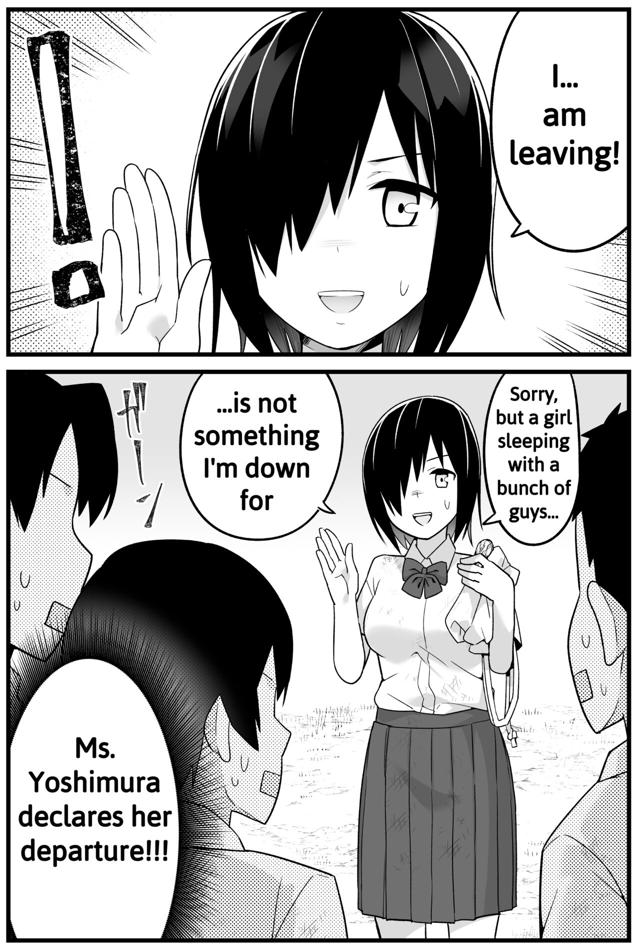 Mujintou JK! Choroi yo Yoshimura-san! 1 ~Nukegake Netori Hen~ page 15