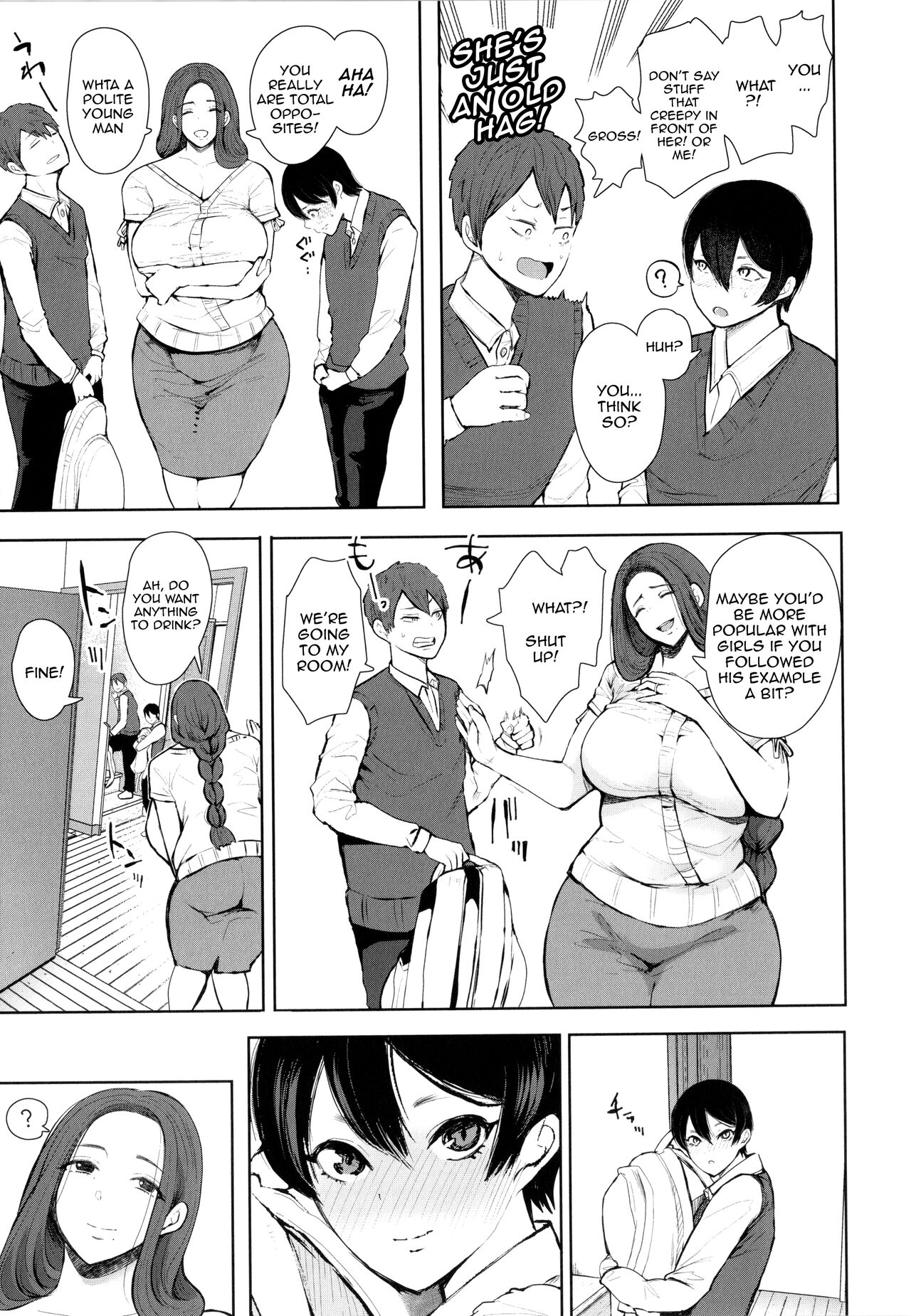 Mukashi no Uwaki Aite no ko ga Jitsu wa Watashi no Musuko no Doukyuusei de... page 13