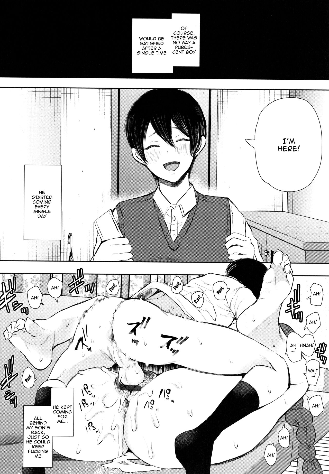 Mukashi no Uwaki Aite no ko ga Jitsu wa Watashi no Musuko no Doukyuusei de... page 32