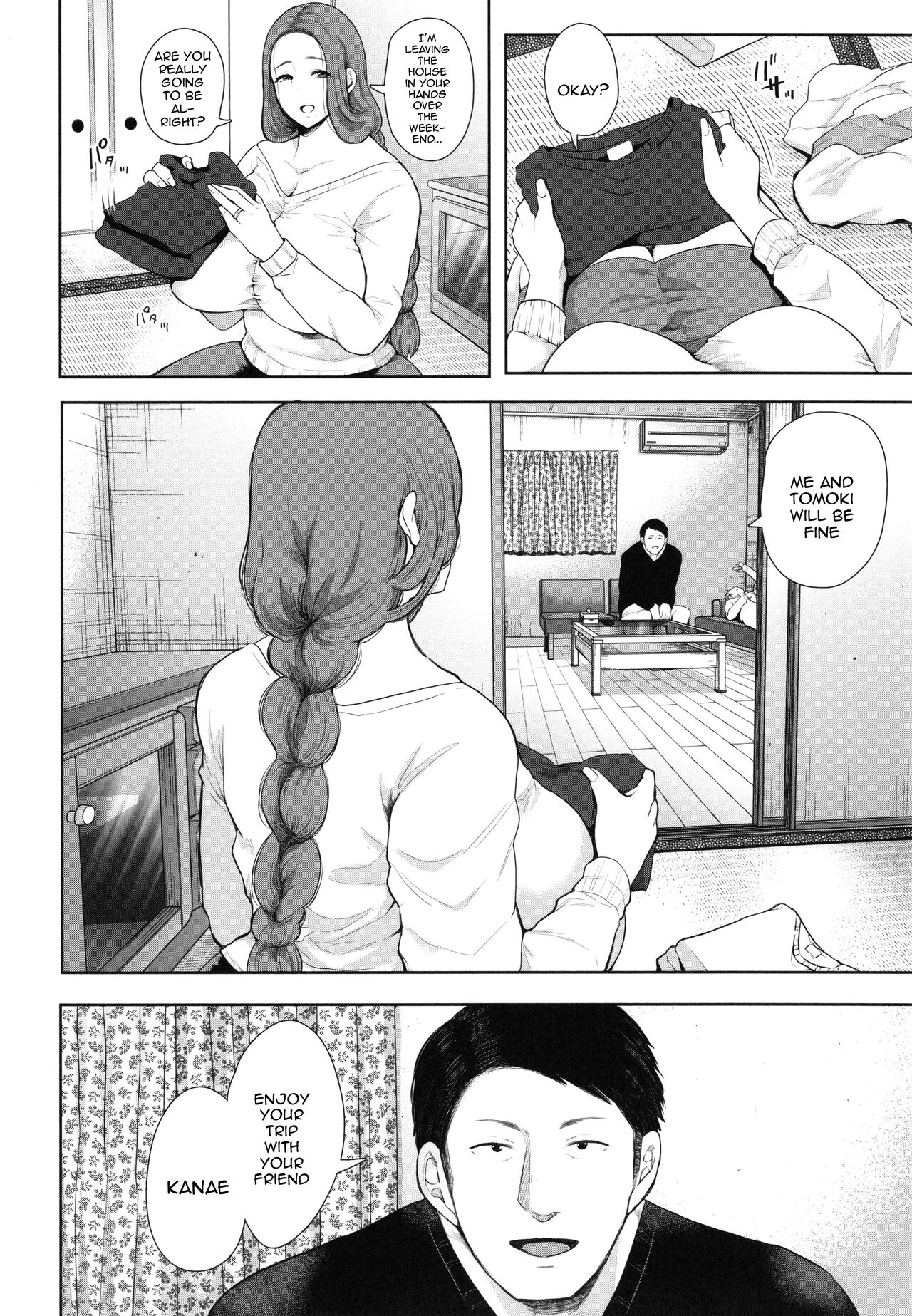 Mukashi no Uwaki Aite no ko ga Jitsu wa Watashi no Musuko no Doukyuusei de... page 69