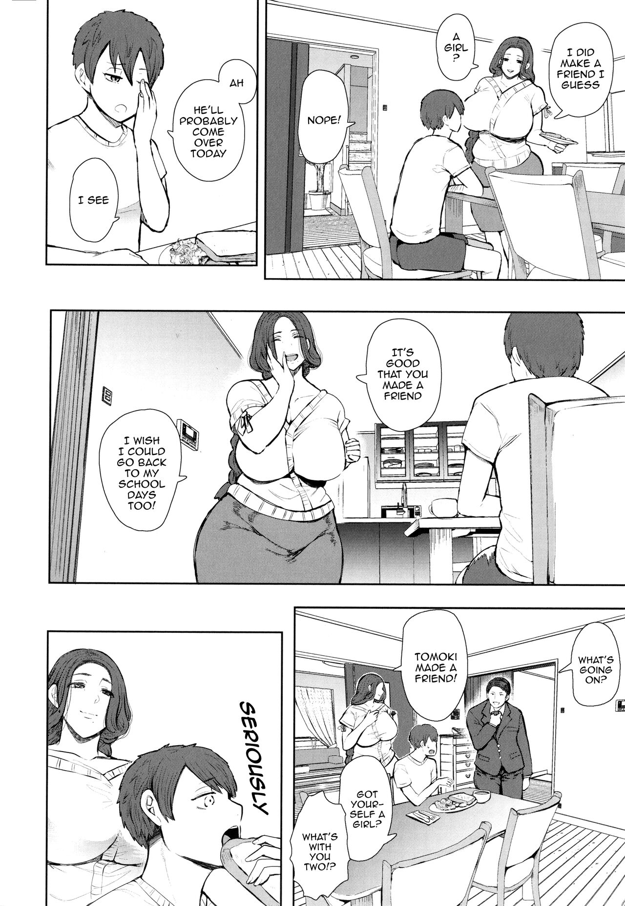 Mukashi no Uwaki Aite no ko ga Jitsu wa Watashi no Musuko no Doukyuusei de... page 8