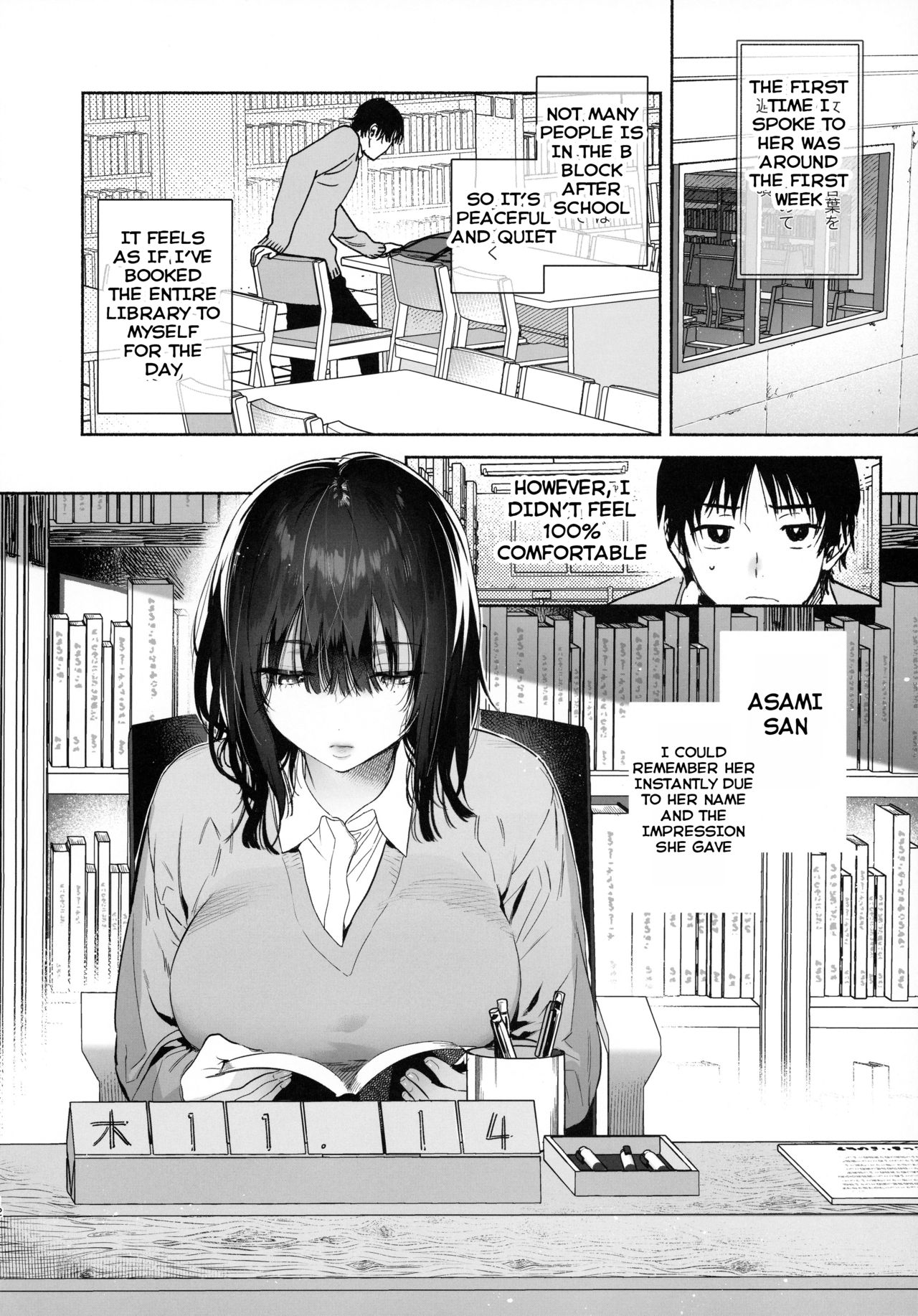 Mukuchi na Tosho Iin to Sex Zuke. page 11