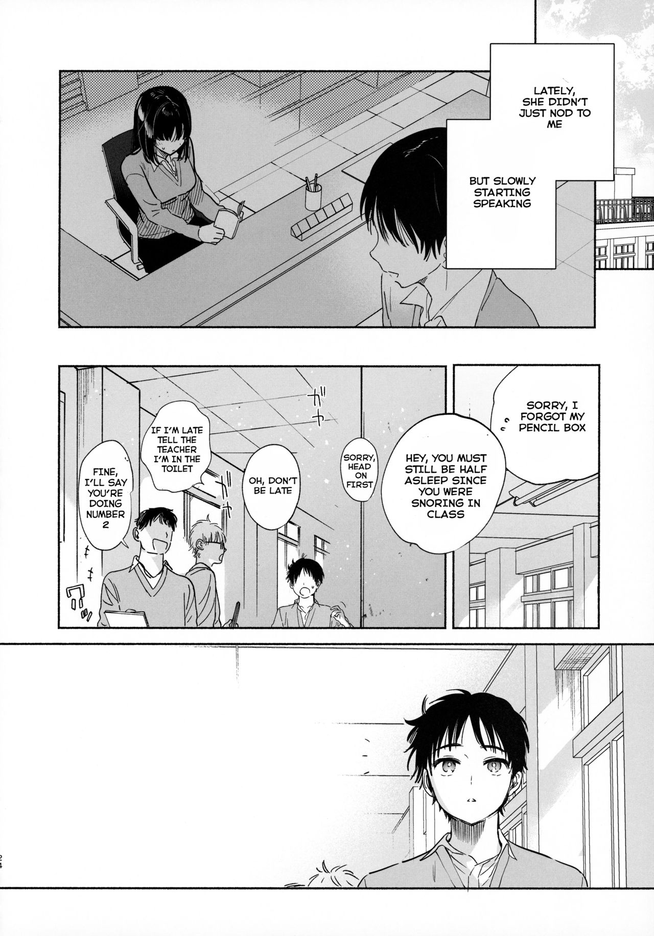 Mukuchi na Tosho Iin to Sex Zuke. page 23