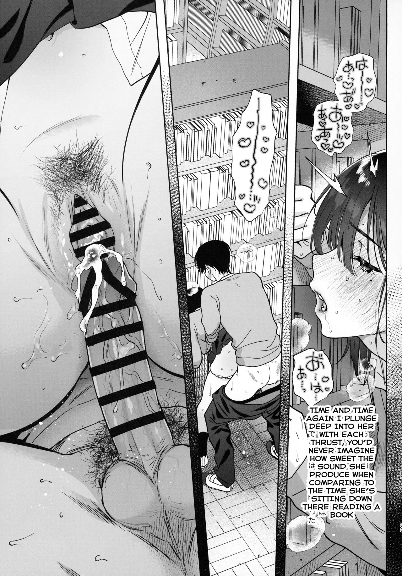 Mukuchi na Tosho Iin to Sex Zuke. page 38