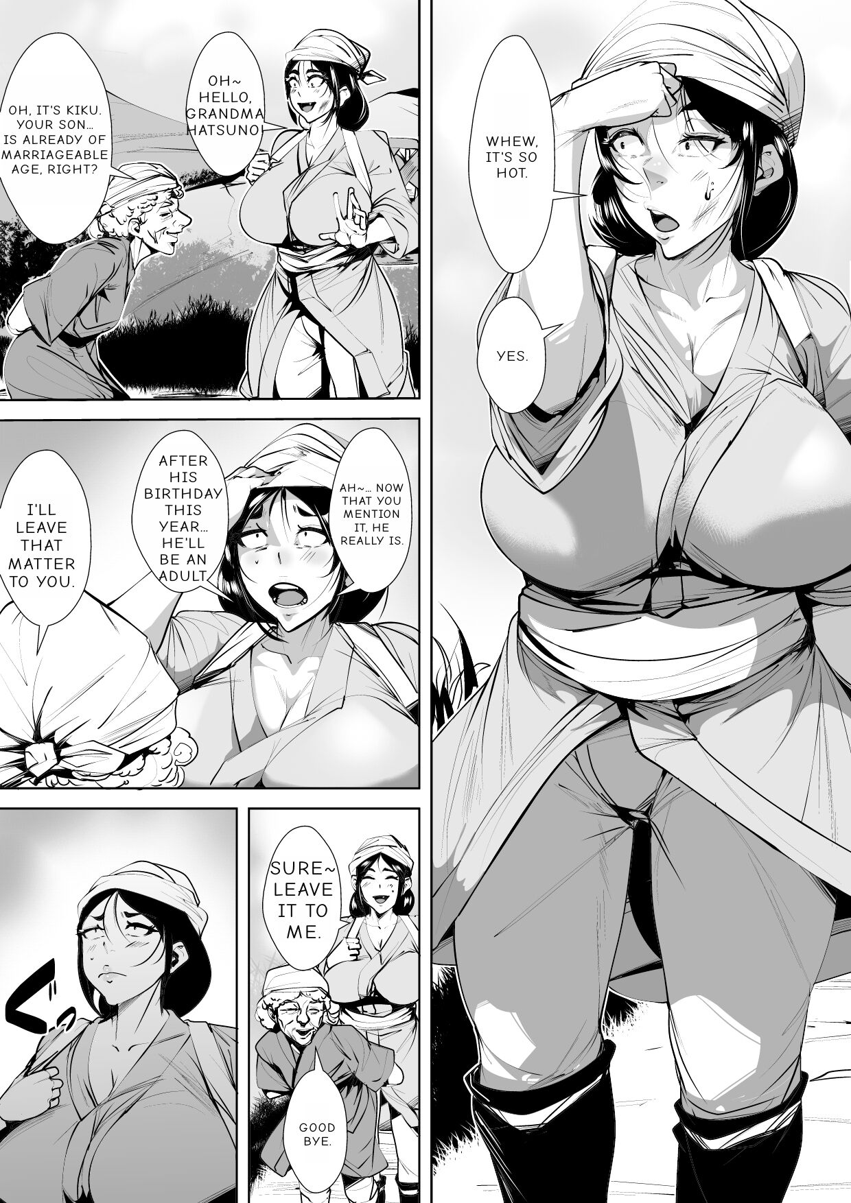 mura no insyuu de seikyouiku wo一 syuukan zissen suru kaa tyan page 1