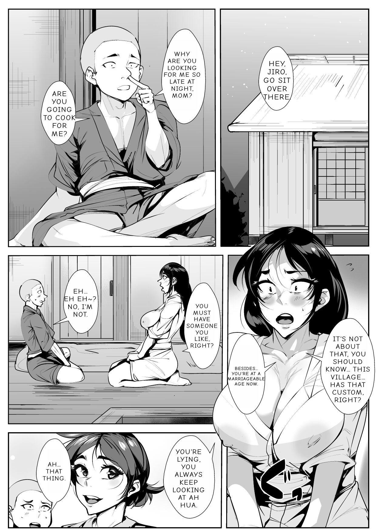 mura no insyuu de seikyouiku wo一 syuukan zissen suru kaa tyan page 2