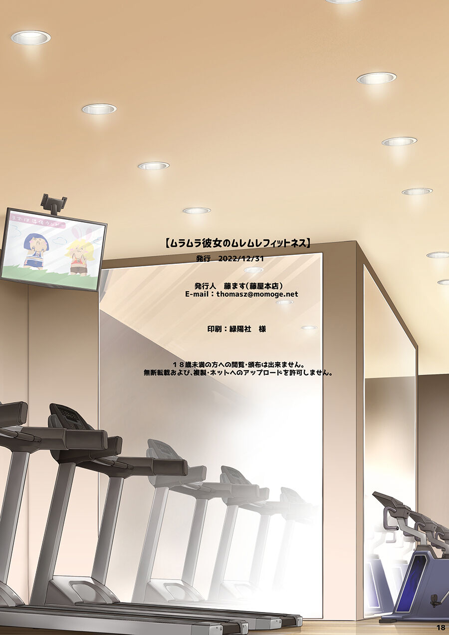 Muramura Kanojo no Muremure Fitness page 18
