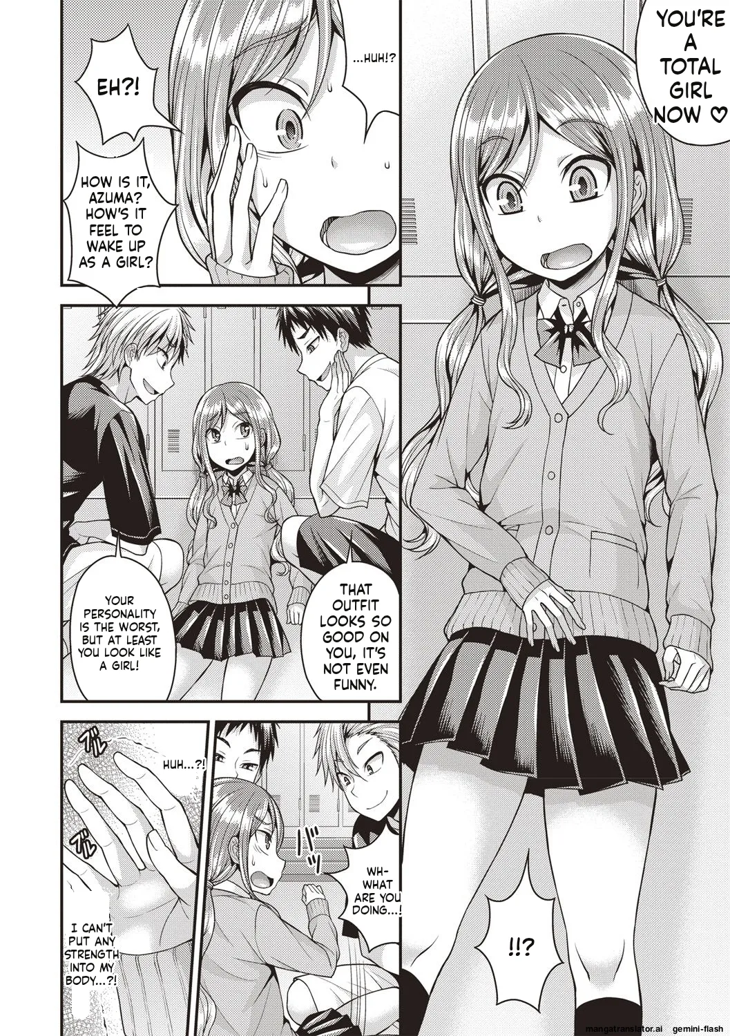 Muriyari Otokonoko page 70