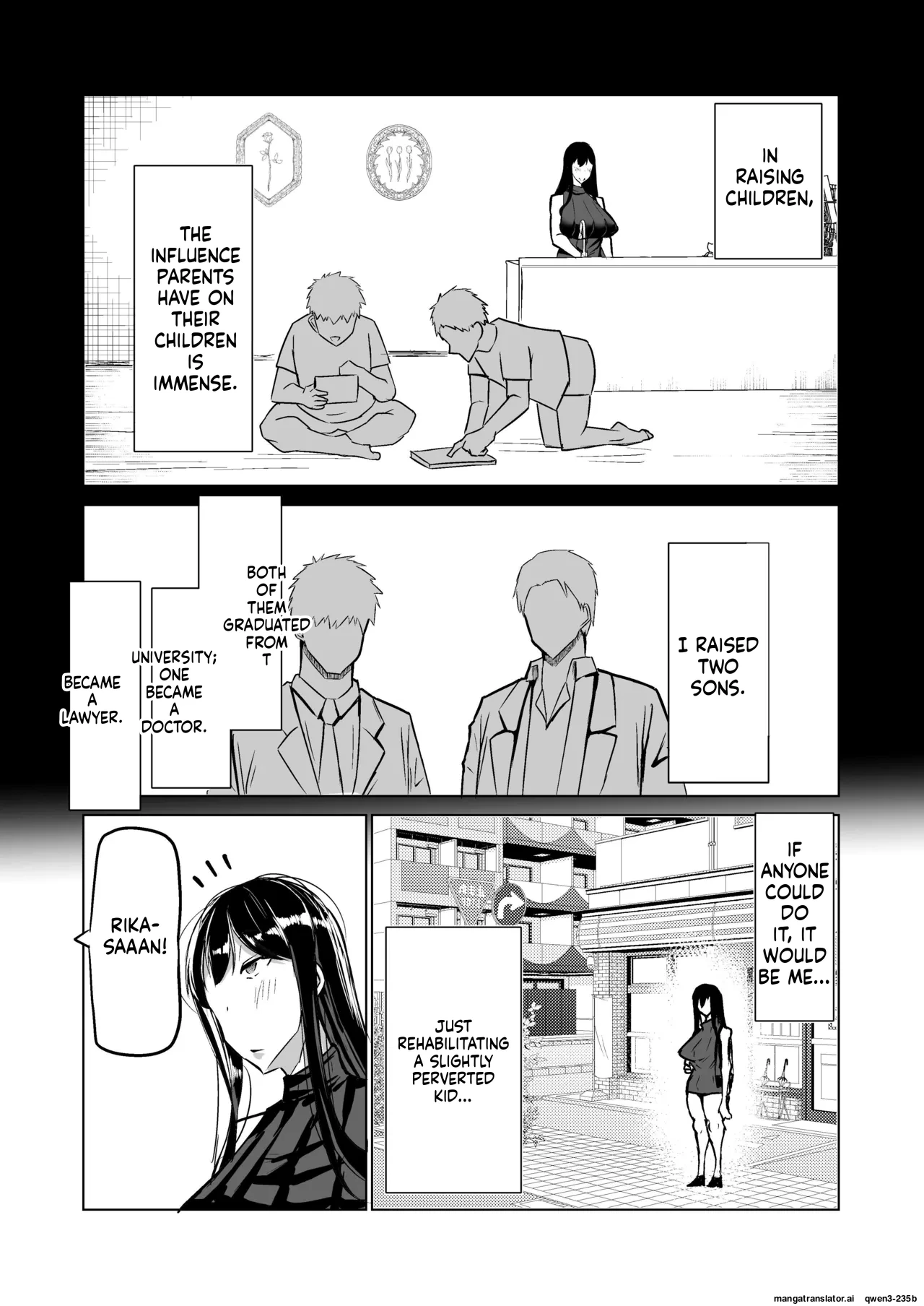 Musuko no Chinpo, Nuite Kuremasen ka? ~Ona Saru Musuko no Seishori ga Taihen Sugita Okaa-san ga Mama Tomo ni Chinkoki Soudan~ page 171