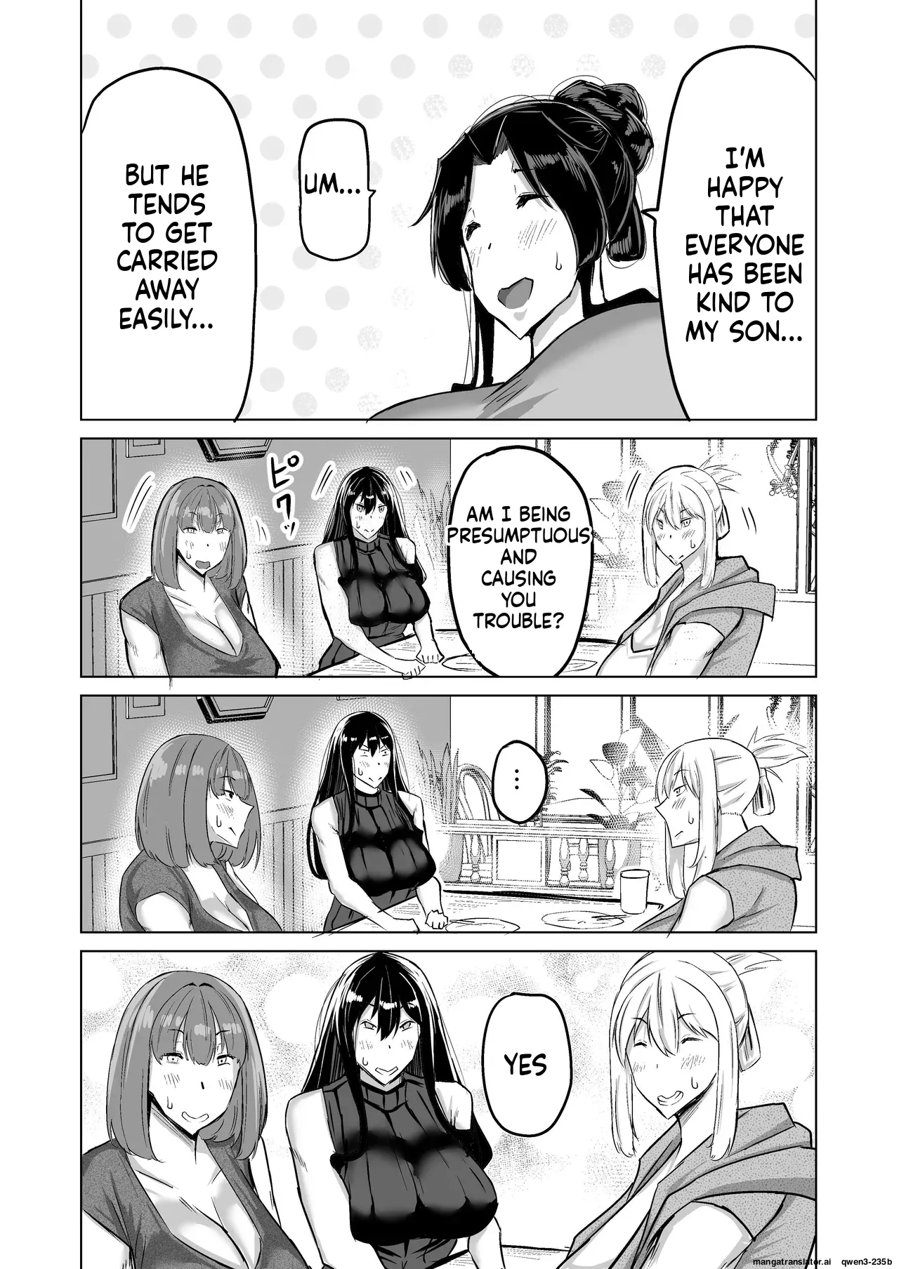 Musuko no Chinpo, Nuite Kuremasen ka? ~Ona Saru Musuko no Seishori ga Taihen Sugita Okaa-san ga Mama Tomo ni Chinkoki Soudan~ page 194