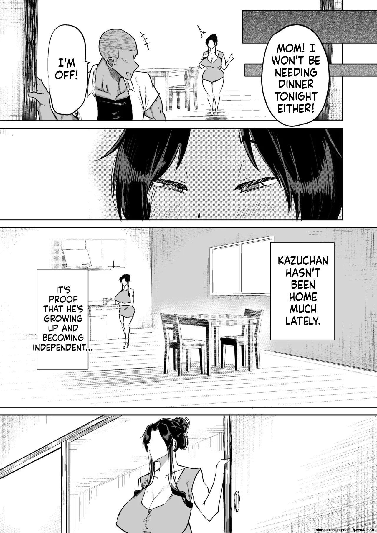 Musuko no Chinpo, Nuite Kuremasen ka? ~Ona Saru Musuko no Seishori ga Taihen Sugita Okaa-san ga Mama Tomo ni Chinkoki Soudan~ page 208