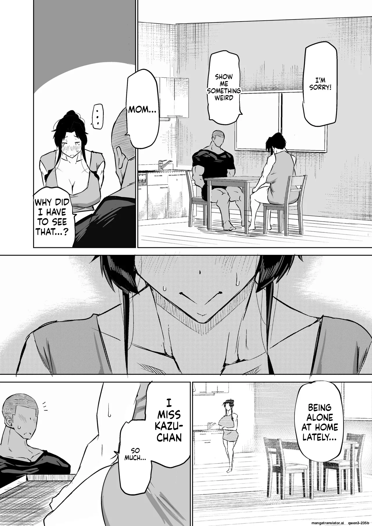 Musuko no Chinpo, Nuite Kuremasen ka? ~Ona Saru Musuko no Seishori ga Taihen Sugita Okaa-san ga Mama Tomo ni Chinkoki Soudan~ page 229