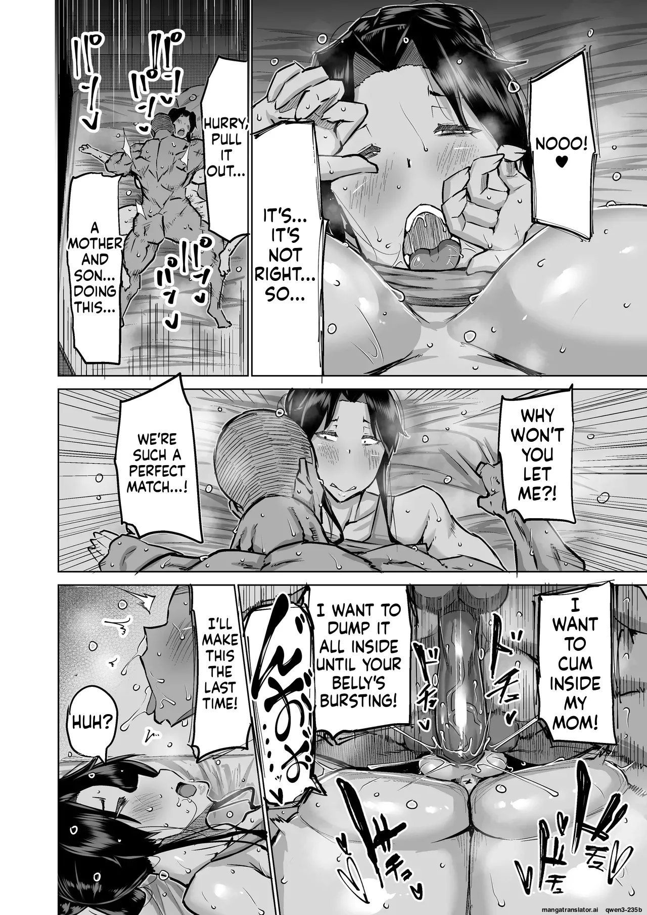 Musuko no Chinpo, Nuite Kuremasen ka? ~Ona Saru Musuko no Seishori ga Taihen Sugita Okaa-san ga Mama Tomo ni Chinkoki Soudan~ page 23
