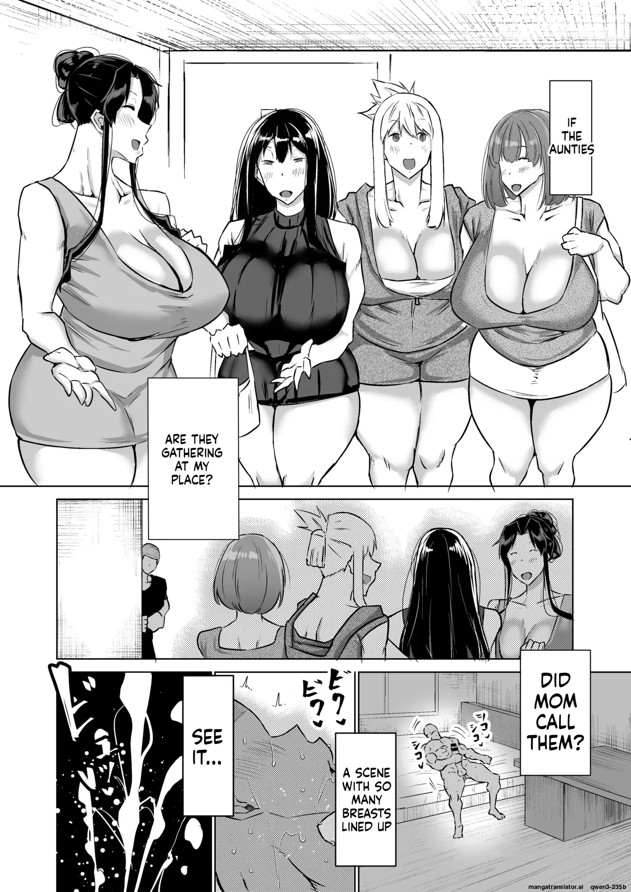 Musuko no Chinpo, Nuite Kuremasen ka? ~Ona Saru Musuko no Seishori ga Taihen Sugita Okaa-san ga Mama Tomo ni Chinkoki Soudan~ page 249