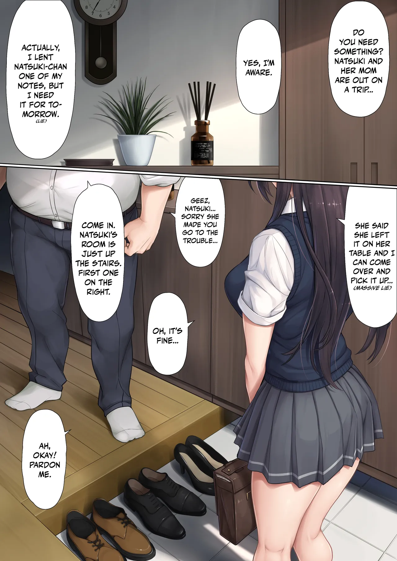 Musume no Class no Iinchou wa Papa ga Hoshii Rashii｜The Class President of My Daughter's Class Wants a Dad page 10