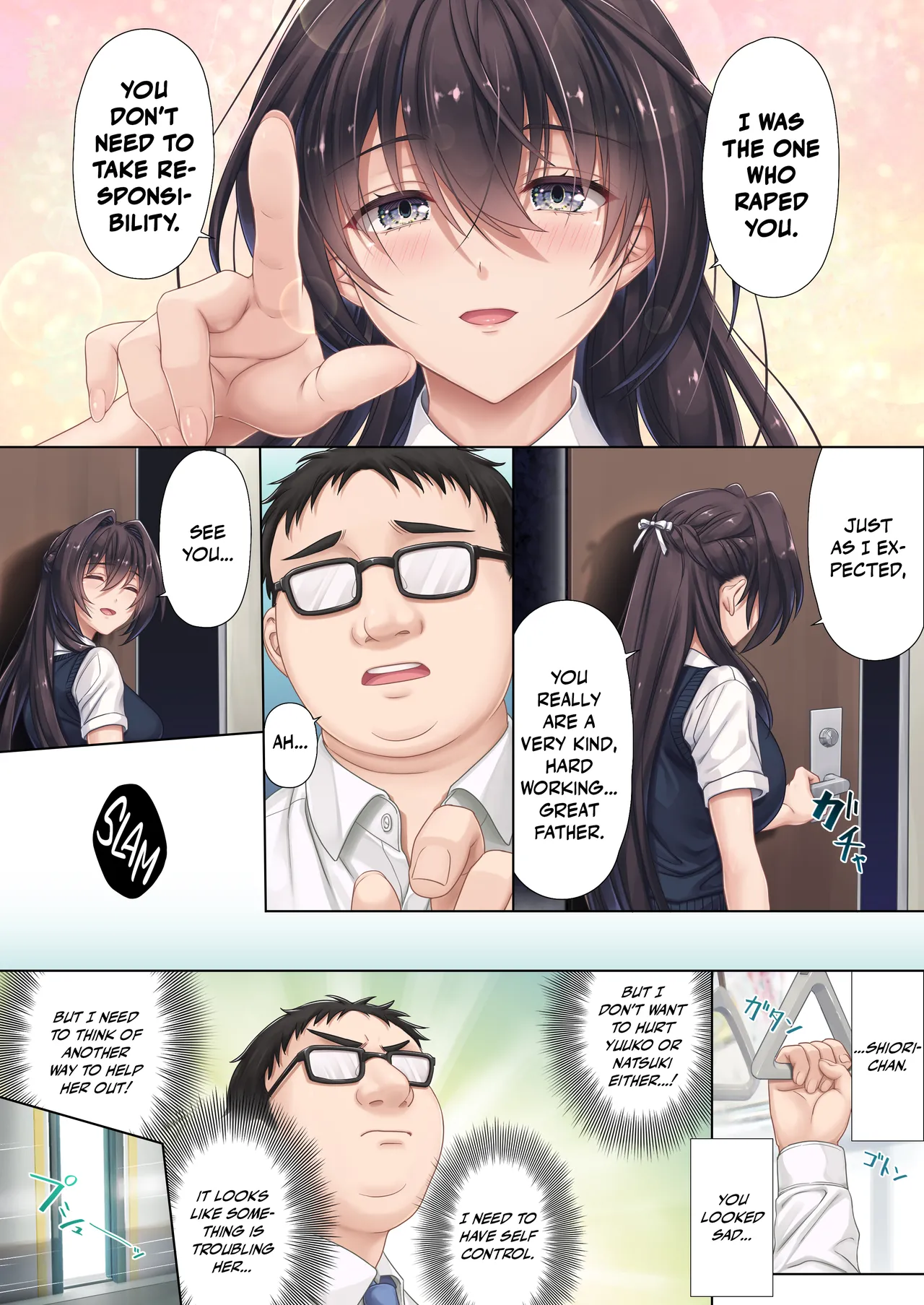 Musume no Class no Iinchou wa Papa ga Hoshii Rashii｜The Class President of My Daughter's Class Wants a Dad page 57