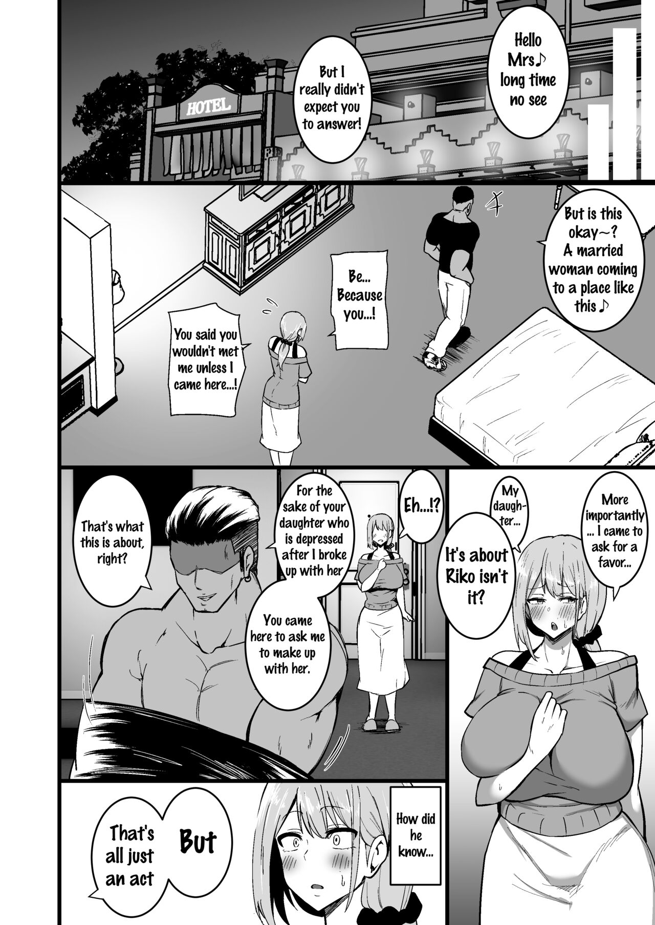 Musume no Kareshi ni Ochiru Okaa-san. page 39