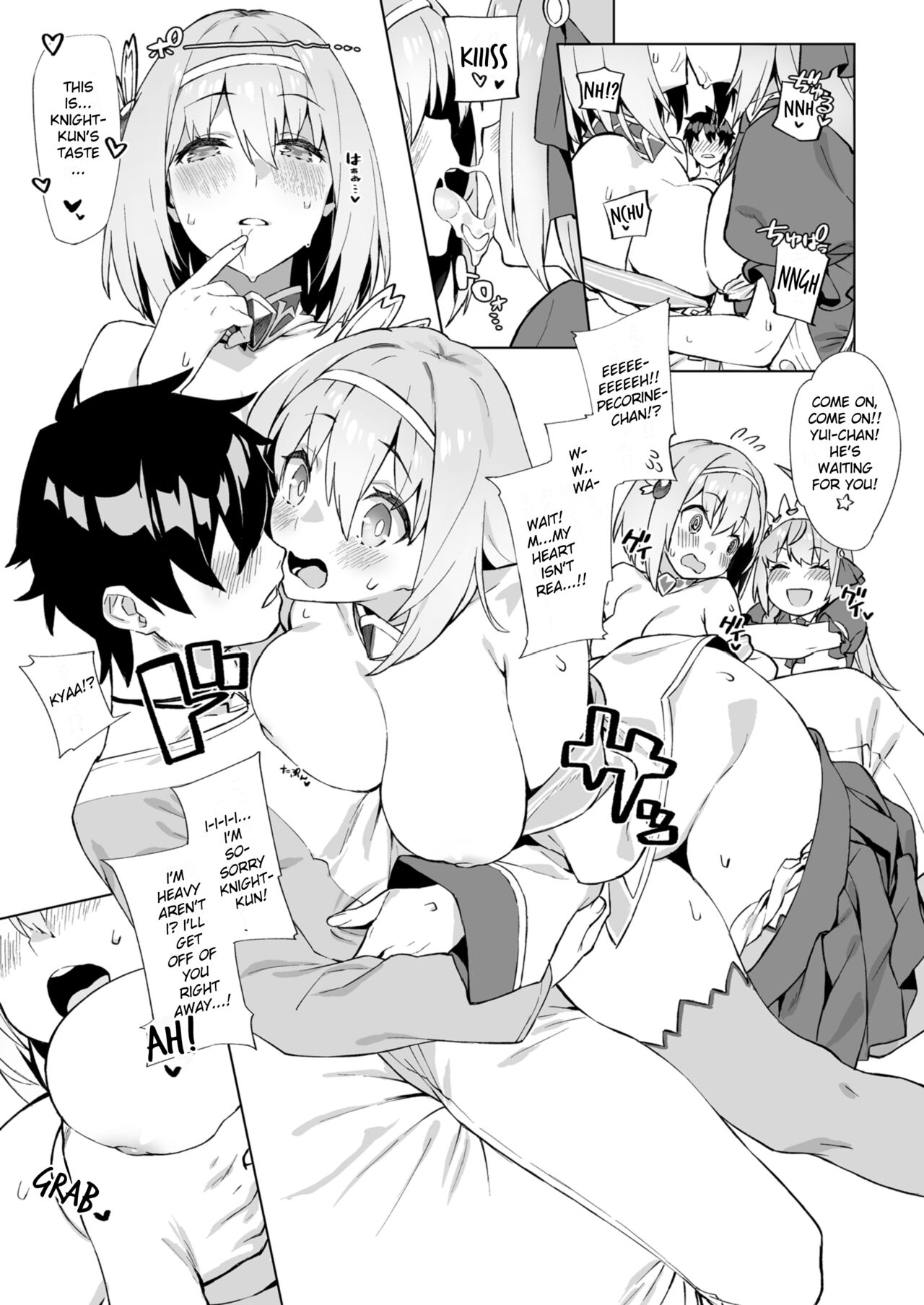 Musunde Hiraite Yui to Peko page 9