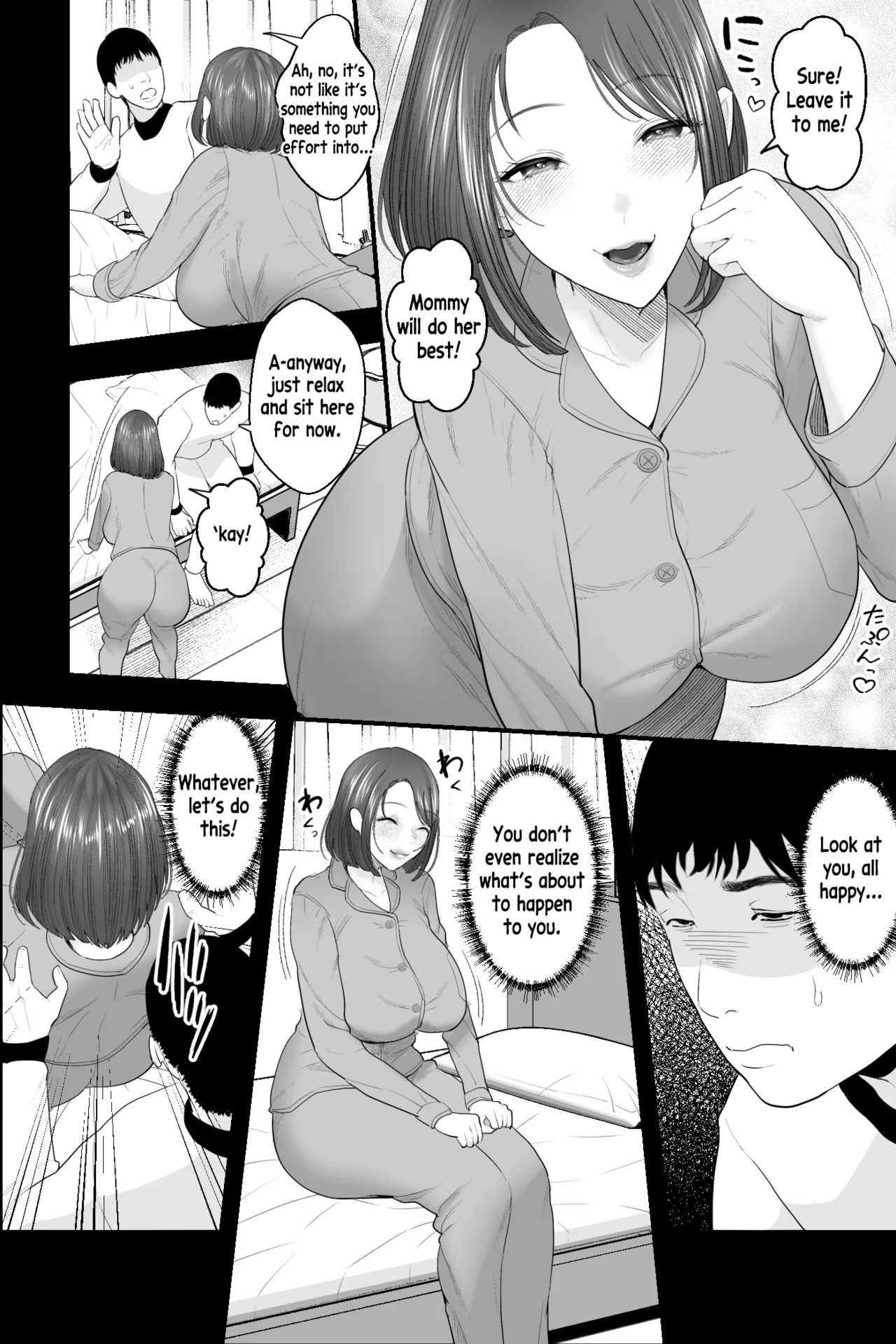 My Airheaded Mom Was Too Adorably Sexy, So I Had Hypnotized Onahole Sex with Her! page 7