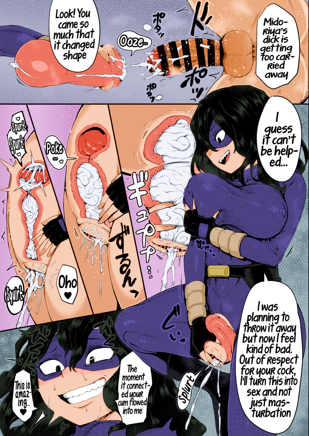 My, and the body-snatcher villain's Creampiedemia Vol. 4 page 9